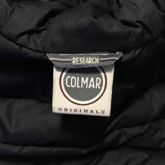 Colmar Originals Research Black Puffer Jacket Sz 6 - Picture 12 of 16